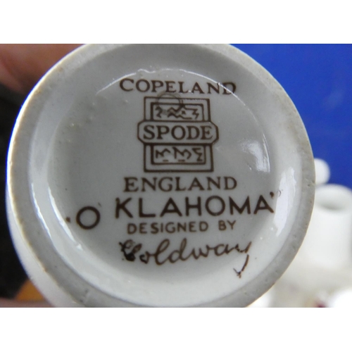 801 - A box of assorted ceramics to include Copeland Spode, Stent and lots more.