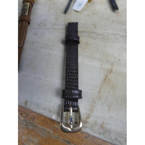 915 - 19 6mm leather watch straps.