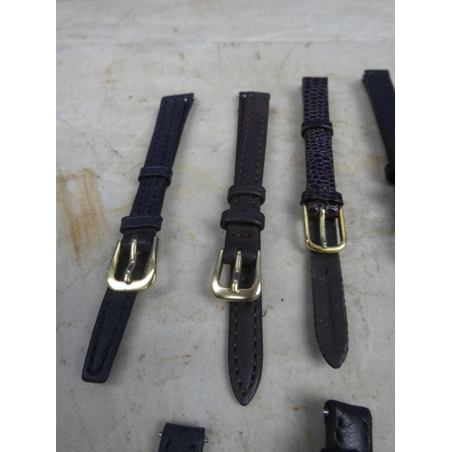 921 - 27 - 8mm leather watch straps.