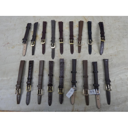 922 - 18 - 10mm leather watch straps.