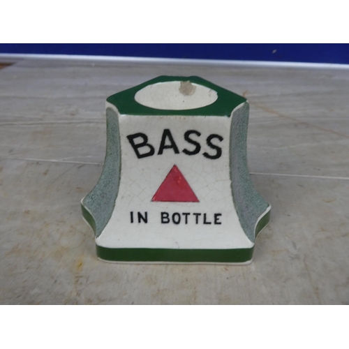 937 - A stunning antique 'Bass in Bottle' counter top match striker.