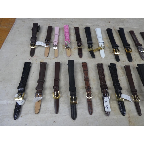 944 - 30 - 12mm leather watch straps.