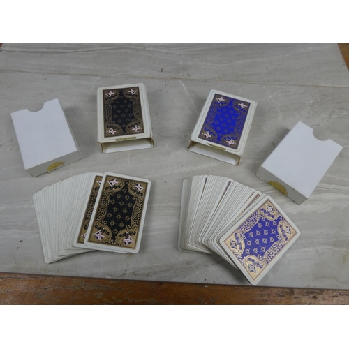 977 - Two sets of vintage 'The Union Castle Mail Steamship Company Ltd' playing cards