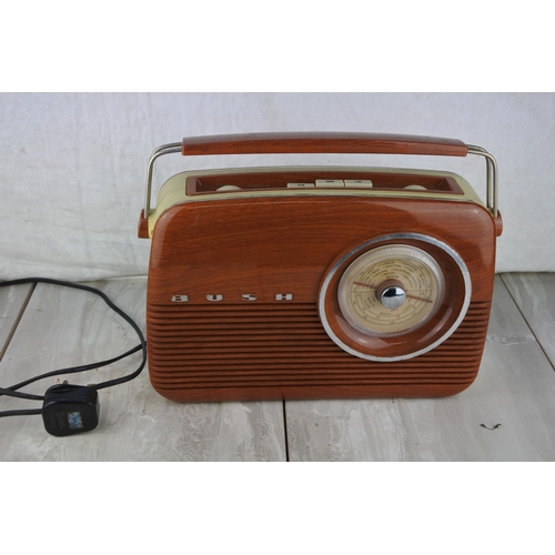 1023 - A vintage style Bush radio.