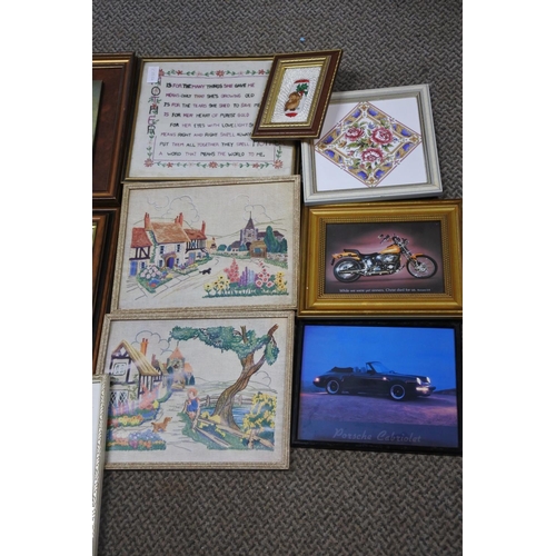 1039 - A large lot of assorted pictures and prints.