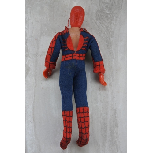 1074 - A vintage Spiderman character toy.