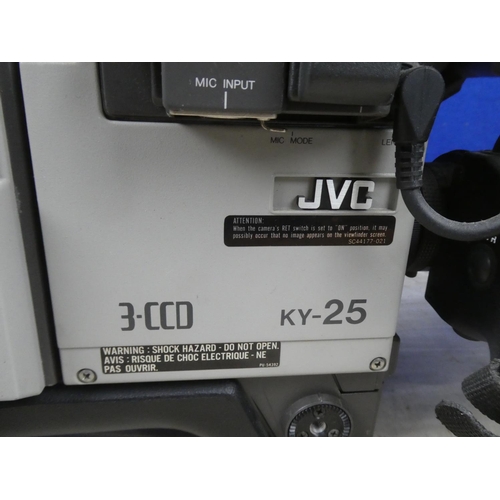 607 - A vintage JVC video cassette recorder.