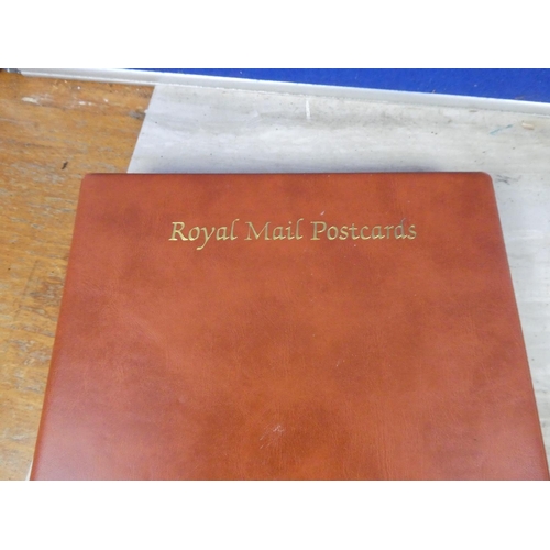 635 - A super album of Royal Mail UK postcards and another.