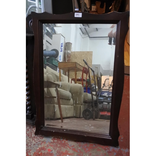 1189 - A large lot assorted mirrors. Largest 101x132cm.