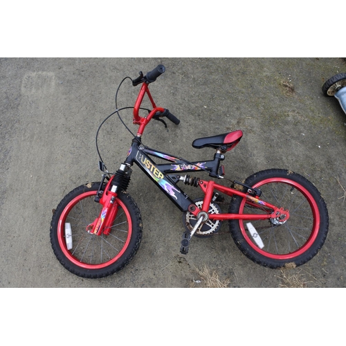 1220 - A children's free spirit buster bike.