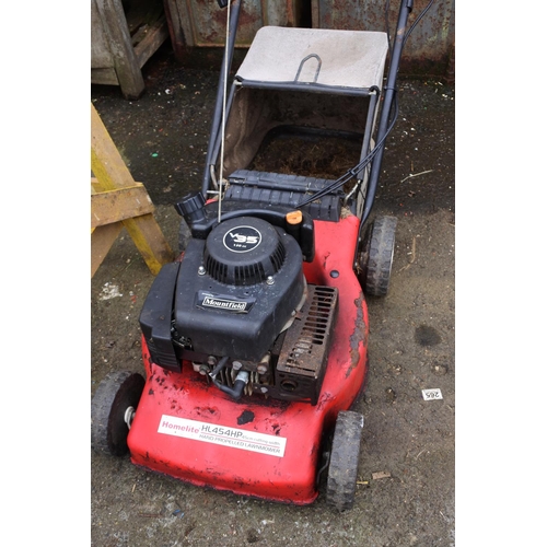 1232 - A Mountfield petrol lawn mower.