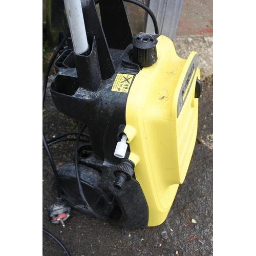 1242 - A Karcher power washer.