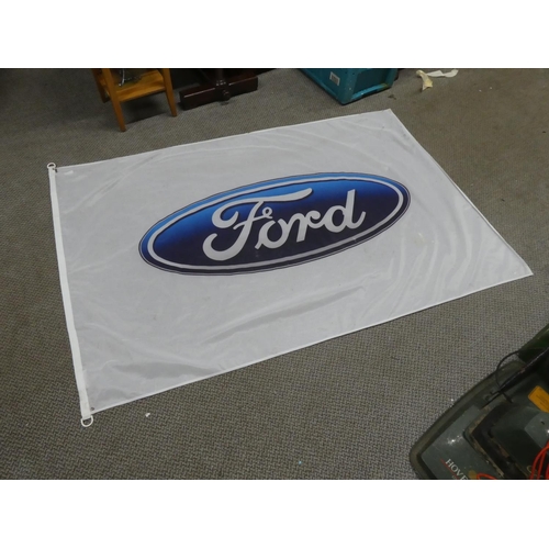 1103 - A large Ford display flag.