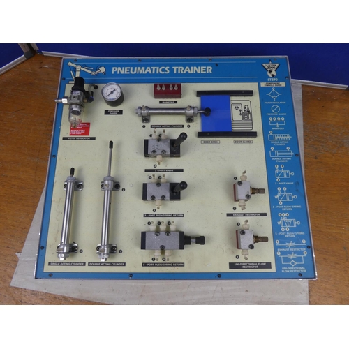 1109 - A vintage Pneumatic trainer display.