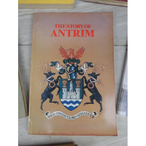 1129 - A collection of vintage Derry & Antrim Year books and more.