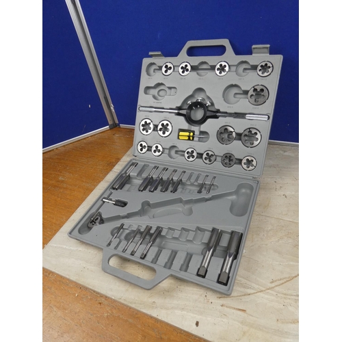 1182 - A cased set of drill bits.