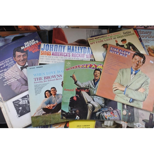 78 - A large collection of vintage records/albums to include Foster & Allen, Ballymoney and District Male... 
