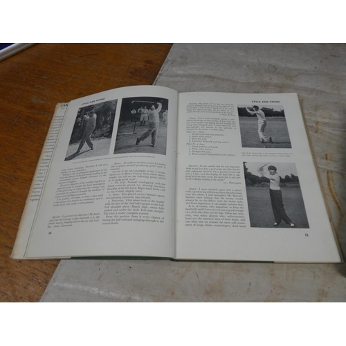 288 - A vintage book 'Can I Help You?' by W J (Bill) Cox and another golfing autobiography by Darren Clark... 
