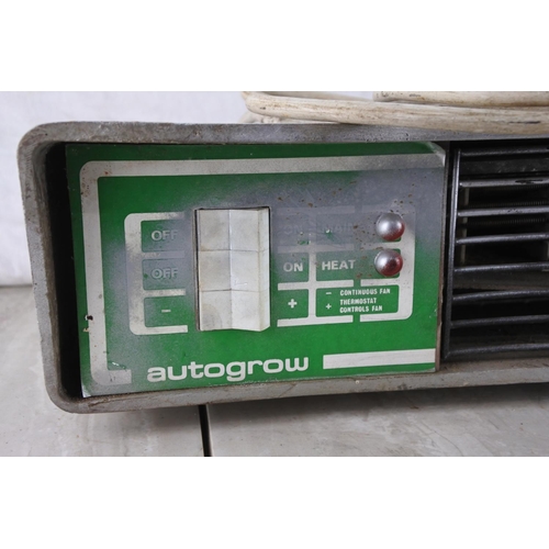 383 - A vintage Autogrow electric heater.