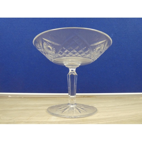 57 - A stunning Waterford Crystal Tassa / compote dish 5