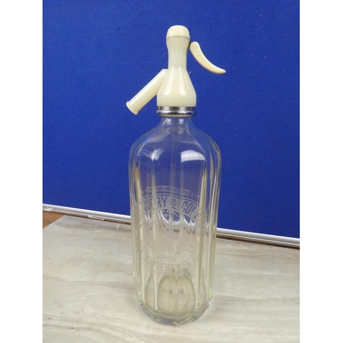 226 - An antique William Corry & Co Ltd, Belfast soda syphon.