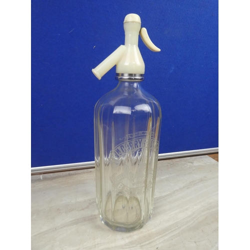 226 - An antique William Corry & Co Ltd, Belfast soda syphon.