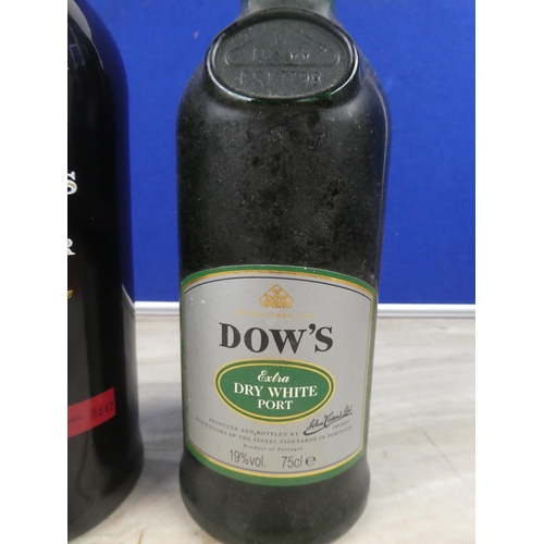 262 - Two bottles of Warre's and Dow's Port.