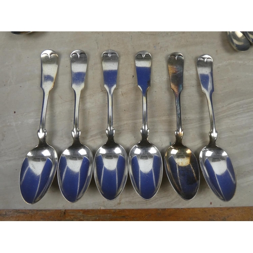 285 - A set of six vintage Bengal Silver teaspoons and more.