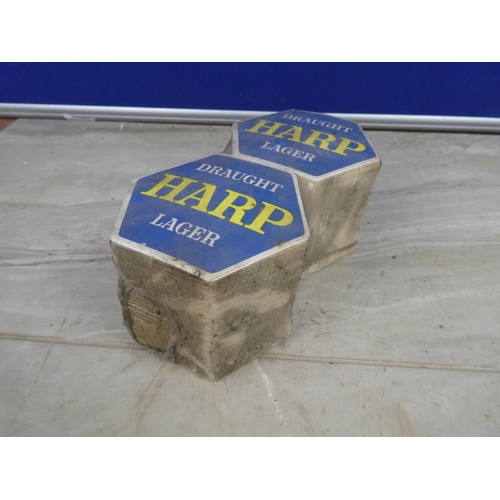 294 - An unopened pack of Harp Larger coasters.