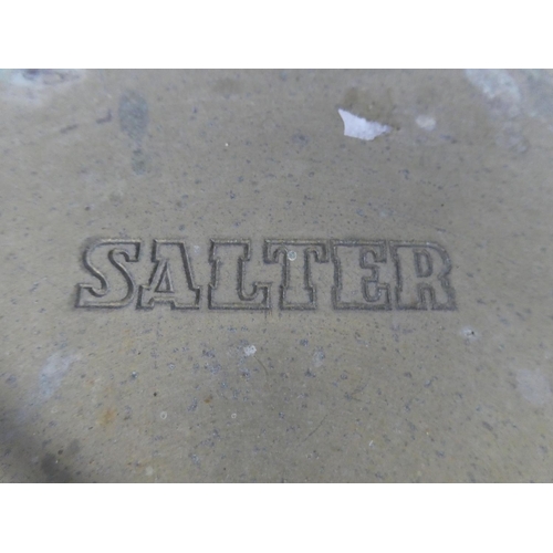 341 - A antique Salter scales for restoration.