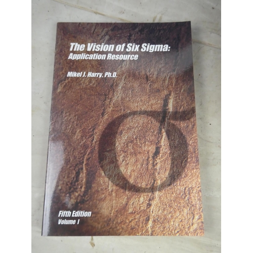 351 - A boxed set of seven 'The Vision of Six Sigma' by Mikel J Harry Ph.D.