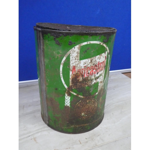 354 - A vintage Agricastrol can.