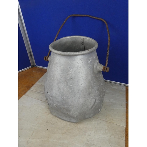 368 - A large vintage milk pail.   Approx 35cm.