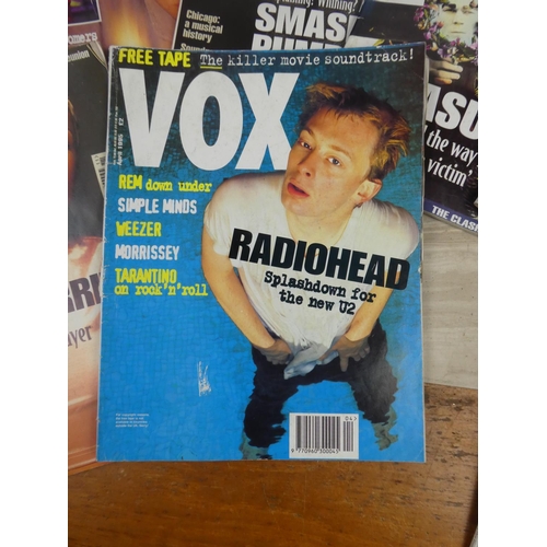 378 - A collection of Vox music magazines and more.