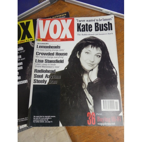 378 - A collection of Vox music magazines and more.