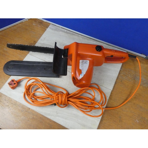 389 - An electric chain saw (untested).