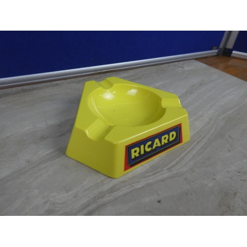 305 - A vintage Plastorex Ricard ashtray.