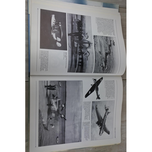 115 - A large 'An Illustrated History of the RAF' by Roy Conyers Nesbit.