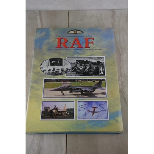 115 - A large 'An Illustrated History of the RAF' by Roy Conyers Nesbit.