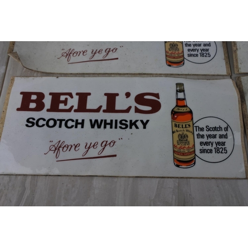 144 - Six vintage Bell's Scotch Whisky decals.