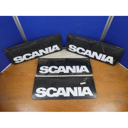 429 - Four Scania mud flaps.