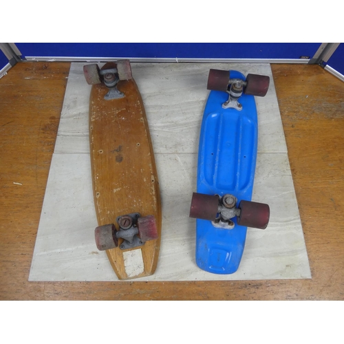 435 - 2 vintage skateboards/ penny boards.