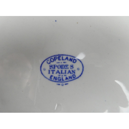 441 - A large collection of blue and white ceramic plates to include Copeland Spode, Alcock's, Seaforth an... 