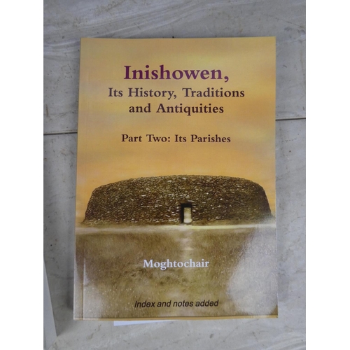 451 - Two history books 'Innishowen - Its History, Traditions and Antiquities part one and two.