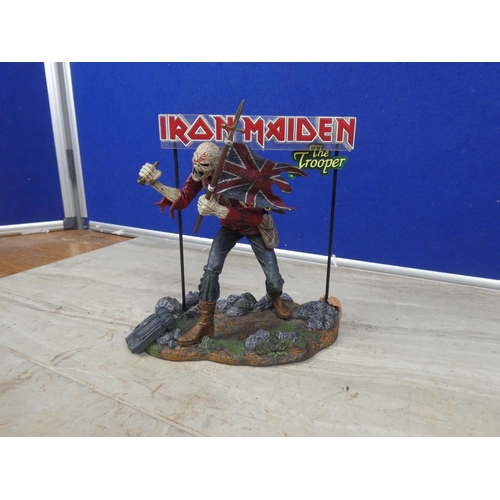 466 - A vintage Iron Maiden 'The Trooper' figure.