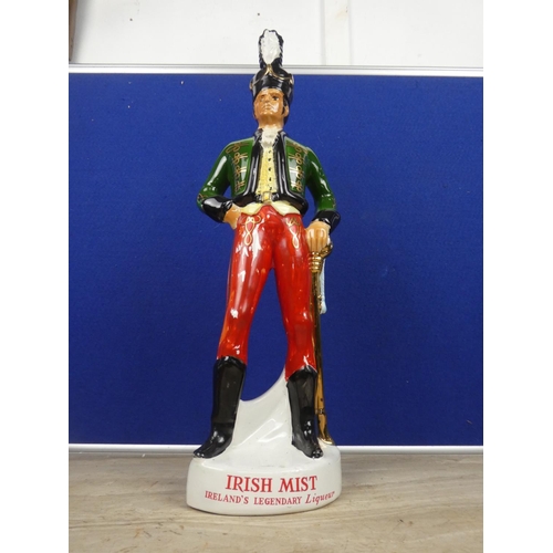 470 - A stunning Irish Mist soldier decanter (lacking stopper).  Approx 50cm.