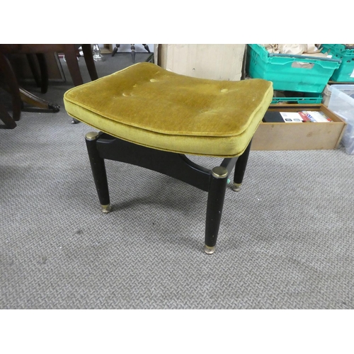 480 - A vintage G-Plan dressing table stool.