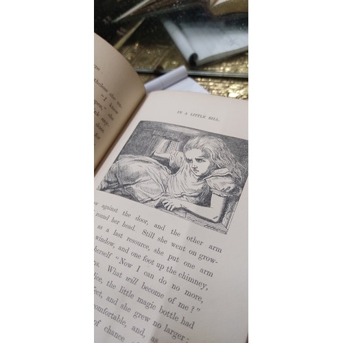 288 - A rare cope of Alice's Adventures in Wonderland by Lewis Carroll with 42 illustrations by John Tenni... 