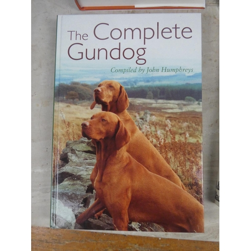 512 - The Complete Gundog book by John Humphreys, The Working Springer Spaniel book by Keith Erlandson, Sh... 