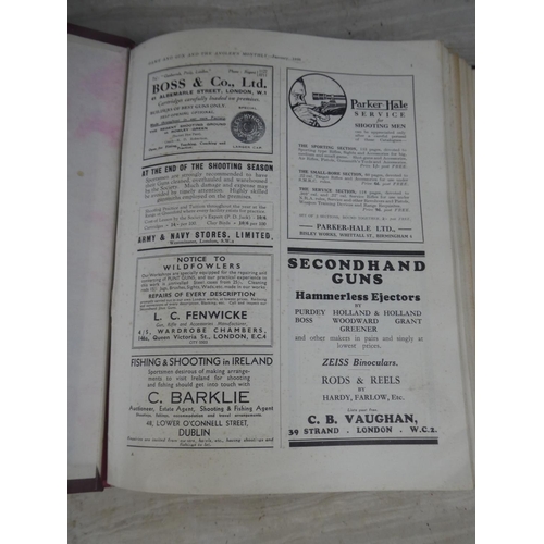 514 - An antique book, Game & Gun 1936.